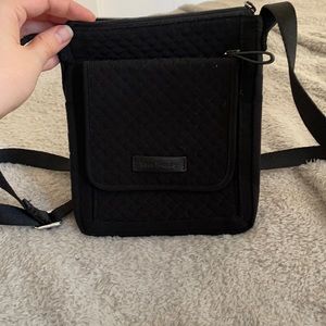 Vera Bradley Iconic Mini Hipster Microfiber Black